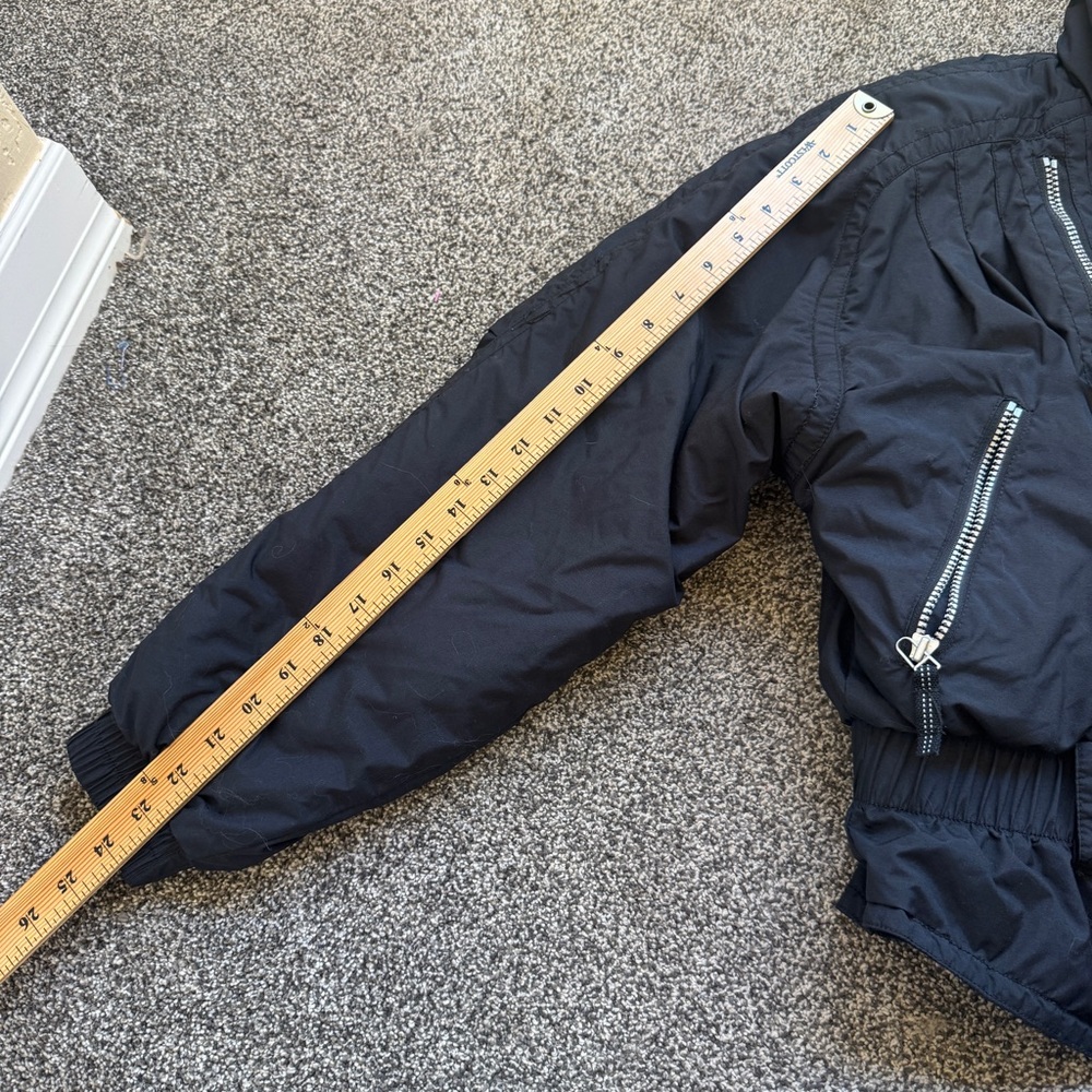 Obermeyer Ski Jacket | Vintage Zip Up Winter Puffy Coat Medium 80s Size 12 - Picture 13 of 13